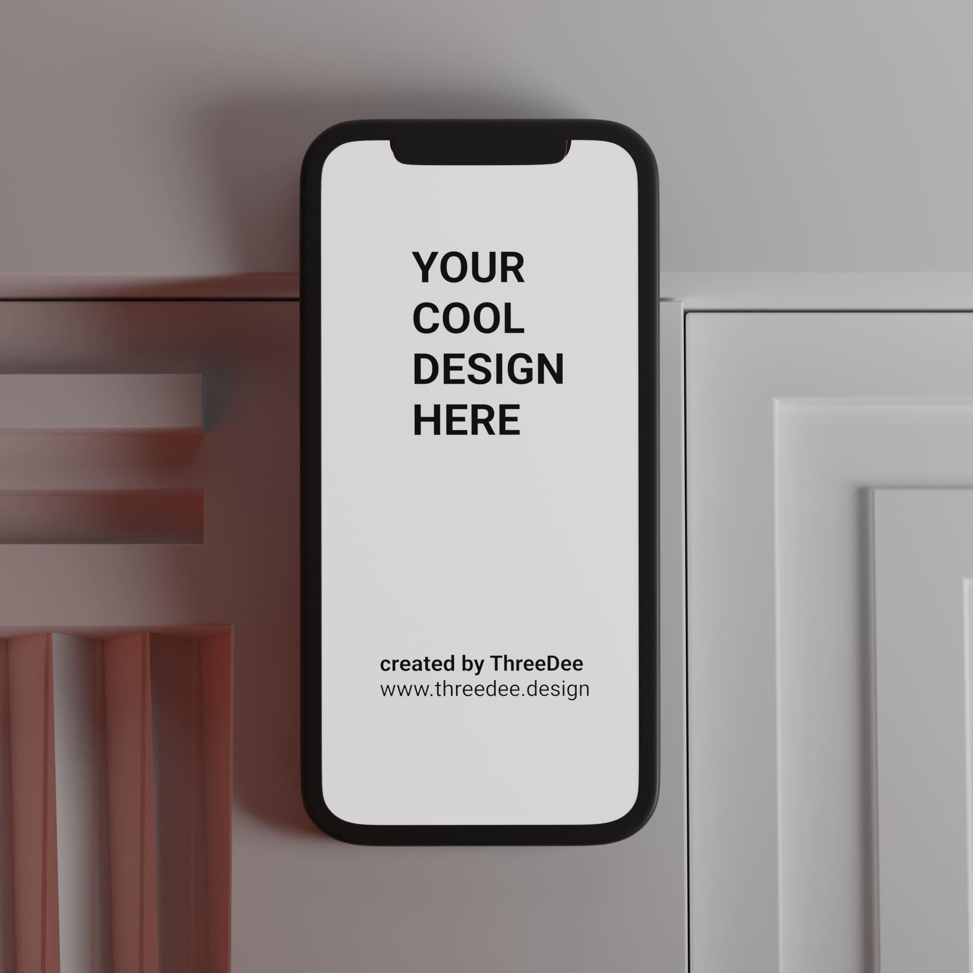 Free mobile 3D mockups scenes